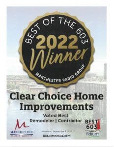 Best of 603 Awards 2022 Contractor